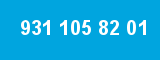 931 105 82 01 931 105 82 01